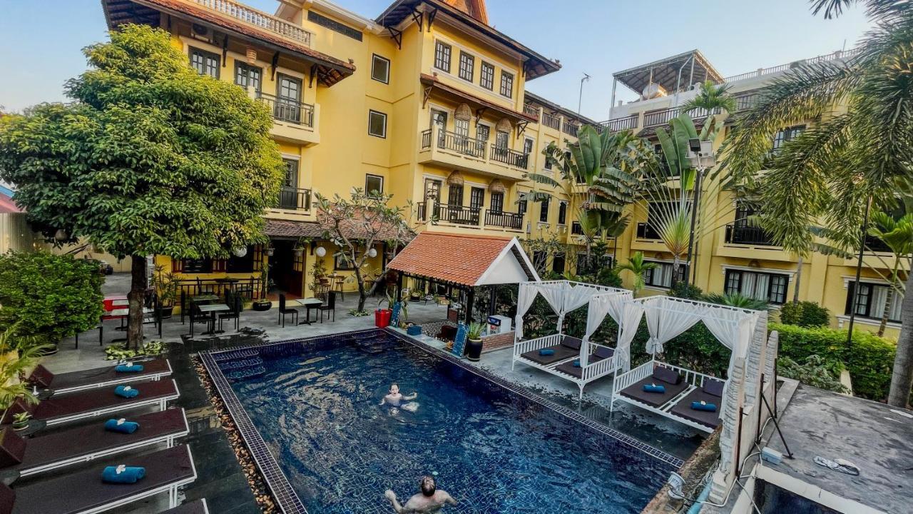 Villa Indochine D'Angkor Siem Reap Esterno foto