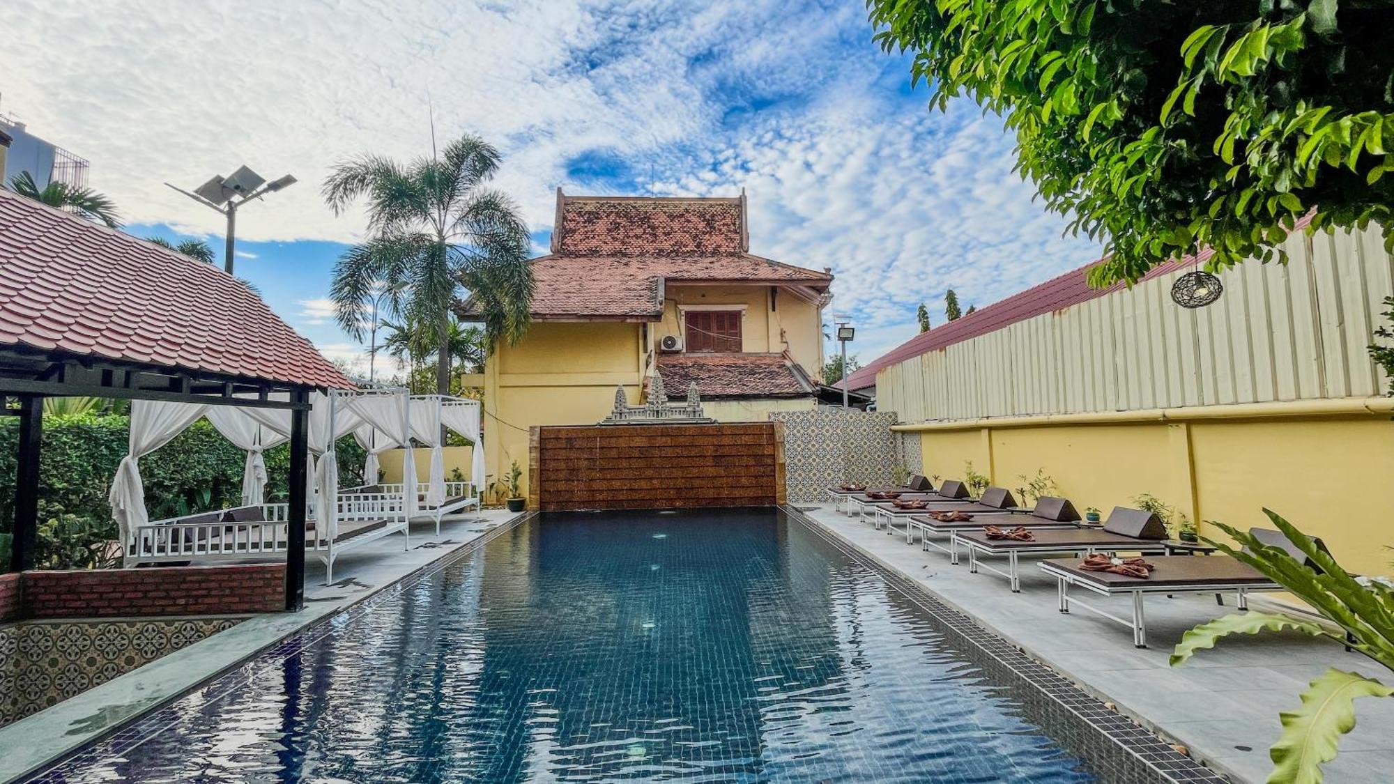 Villa Indochine D'Angkor Siem Reap Esterno foto