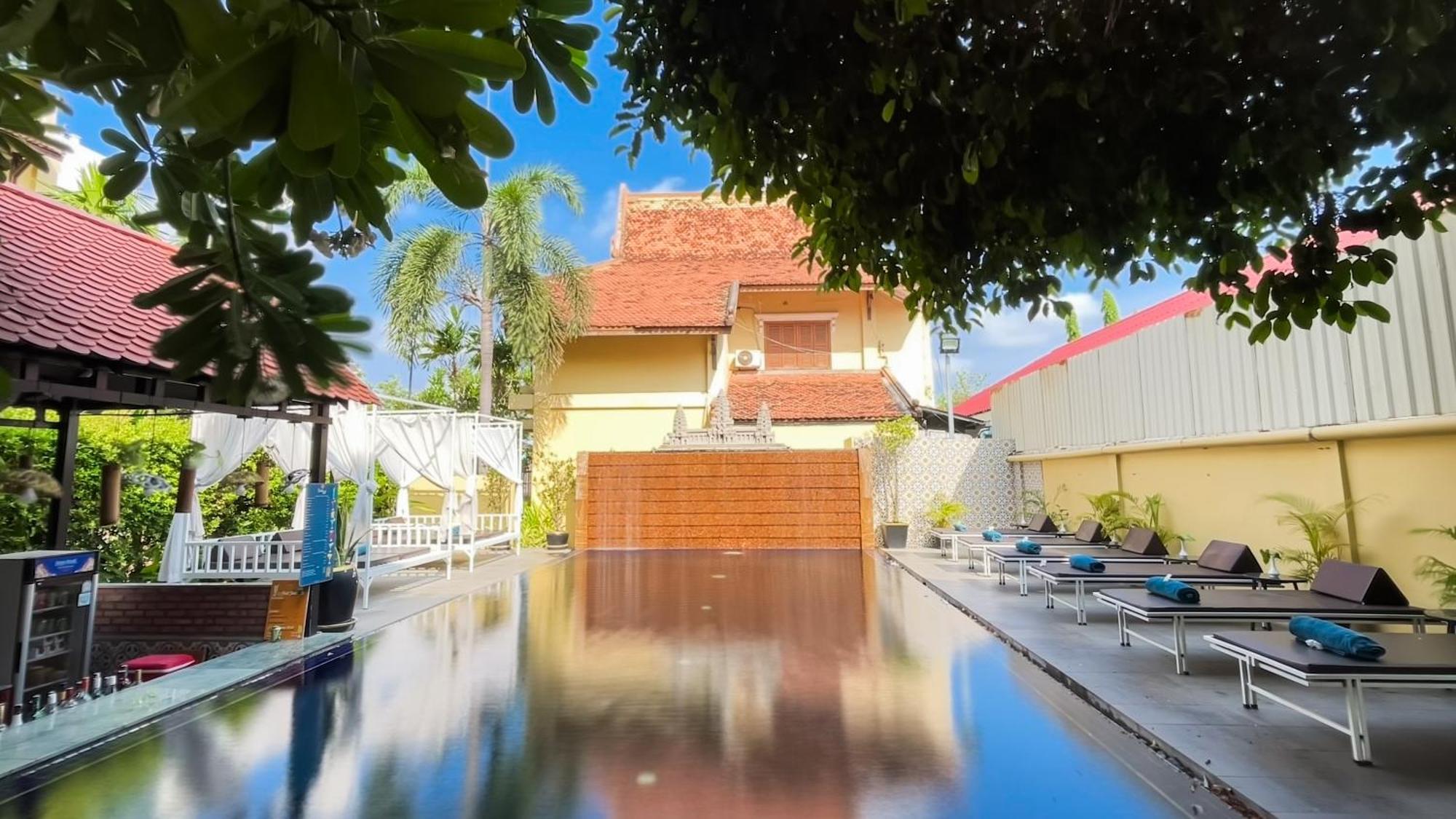 Villa Indochine D'Angkor Siem Reap Esterno foto